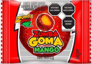 Zumba pica goma mango